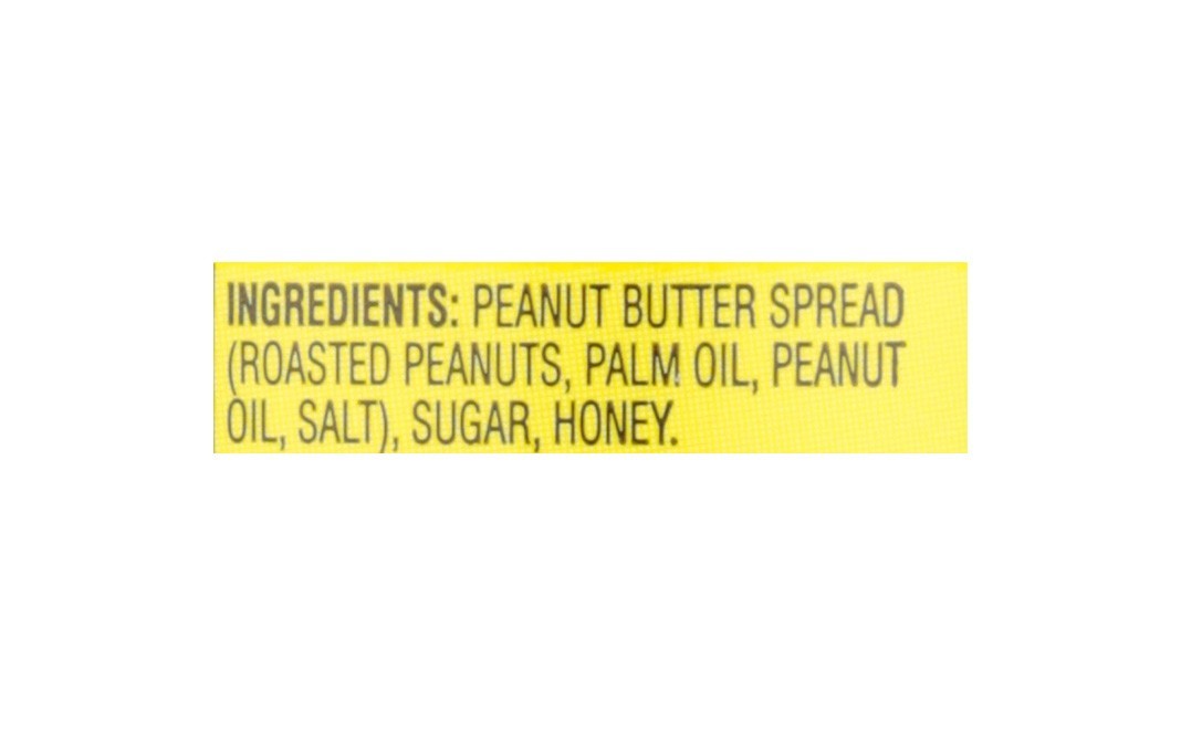 Skippy Natural Peanut Butter Spread With Honey Creamy No Need to Stir   Plastic Jar  425 grams